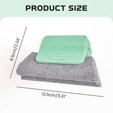 2026 Upgraded Window Track Cleaner, Handheld Window Channel & Tile Grout Scrubber, Deep-Reach Brush For Sliding Window Tracks, Narrow Slots, And Hard-To-Reach Corners - Random - View 8