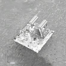 3pcs Stainless Steel Non Perforated Hook, Strong Adhesive, Kitchen Wall Hanging Hook, Clothes Non Marking Nail, Metal Hook - Multicolor - View 5