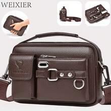 [Messenger Bag] New One Shoulder Crossbody Bag, Men's Versatile Clutch Bag, Business Casual Messenger Bag, Wrist Bag - Multicolor - View 14