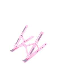 Adjustable Portable Laptop Stand - Foldable Universal Laptop/Tablet Stand, Heat Dissipation Design, Ergonomic Angle Adjustment, Suitable For All Computers, Durable Plastic Structure, Compact And Lightweight, Cooling Stand, Laptop Stand, Desktop Folding Stand, Can Raise Phone, Tablet, Suitable For Home Or Office Use, Stable Base - Multicolor - View 9
