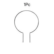 Charming Heart-Shaped Iron Plant Trellis - Lightweight, Indoor/Outdoor Garden Climbing Frame For Potted Plants And Lawn Care - Multicolor - View 12