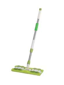 Extra Large 14" Professional Dust Mop Floor Cleaning System, Flat Mop Set With 1 Reusable Washable Pads - Microfiber Mops For Hardwood, Laminate, Tile Cleaning, Stainless Steel Handle, Suitable For Cleaning Bedroom, Kitchen, Living Room And Walls - Multicolor - View 14