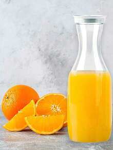 2026 Must-Have! 1500ml (50 Oz) Transparent Plastic Cold Water Pitcher, Round Lid Design, Leak-Proof And Keeps Fresh. Ideal For Juices, Milk, Beverages, A Kitchen & Dining Treasure Combining Aesthetics And Practicality! - Multicolor - View 12