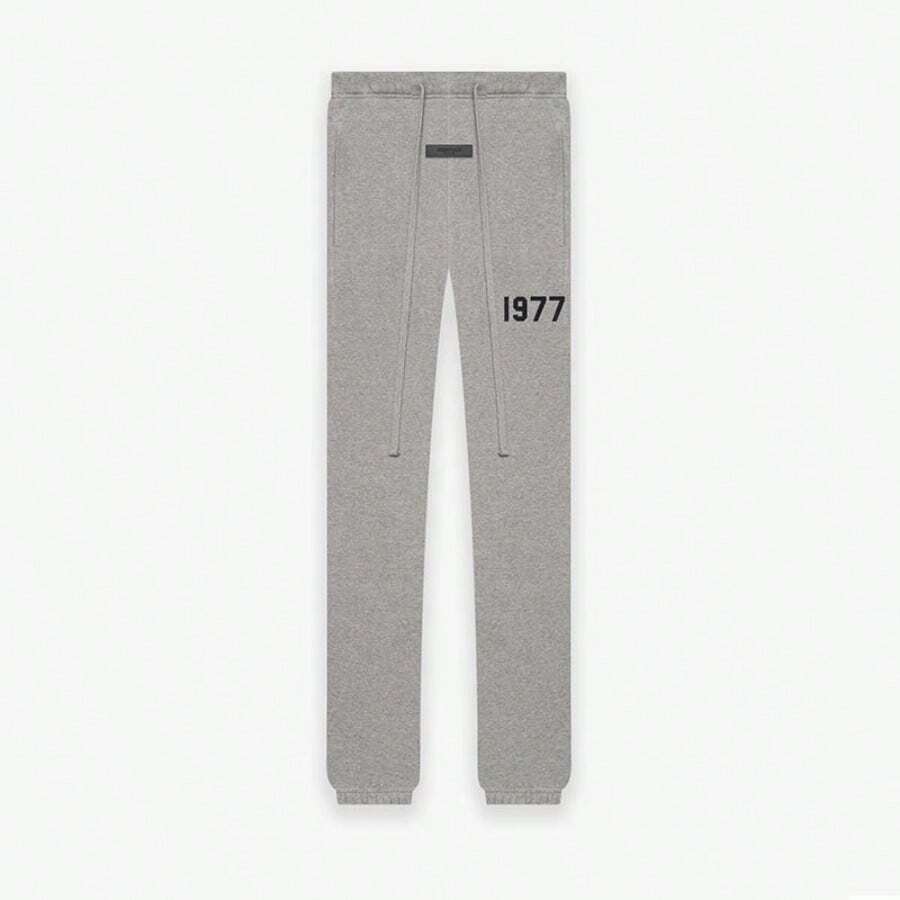 ESSENTIALS 1977 SweatpantSS22 - Yến mạch đen - Xem 1