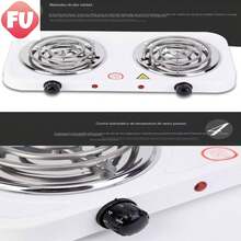 Double-Headed Electric Stove For Domestic Use (Random Colors) - US A Type Plug(110-127V) - View 5
