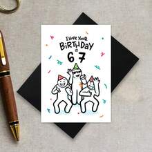 Birthday Is 67, Funny Birthday Card, "Getting Old" Birthday Card For A Friend, Rude Card, Gift For Her, Gift For Alpha Generation, Best Friend's Day Card, Anniversary Card, Friendship Card - Multicolor - View 7