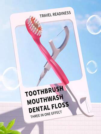 8/16/32-pack mini-resetandborstar för engångsbruk i individuell förpackning. 5-i-1-tandborste + tandtråd + tandpetare + tungskrapa. Perfekt för munhygien och uppfyller allsidiga munvårdsbehov. Bärbara resetandborstar innehåller uppfriskande pärlor. Engångstandborstar speciellt utformade för affärsresor för vuxna.