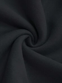 Nowość na jesień/zimę: Urocza dziecięca bluza z kapturem i nadrukiem kota, niezbędny w codziennym stylu, gruba bluza z długim rękawem i nadrukiem na plecach, idealna do uprawiania sportów na świeżym powietrzu i do noszenia na co dzień, miękka tkanina zapewniająca komfort zimą, odpowiednia zarówno dla chłopców, jak i dziewcząt - czarny - Zobacz 6