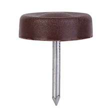 POCREATION Muebles Glides Almohadillas 100 Piezas de Muebles Silla de sofá Mesa Bottom Protector Glides Anti Slip DIY FIier SOLTERS Protectores de Piso 18mm Thickness 5mm - C y f - Ver 1