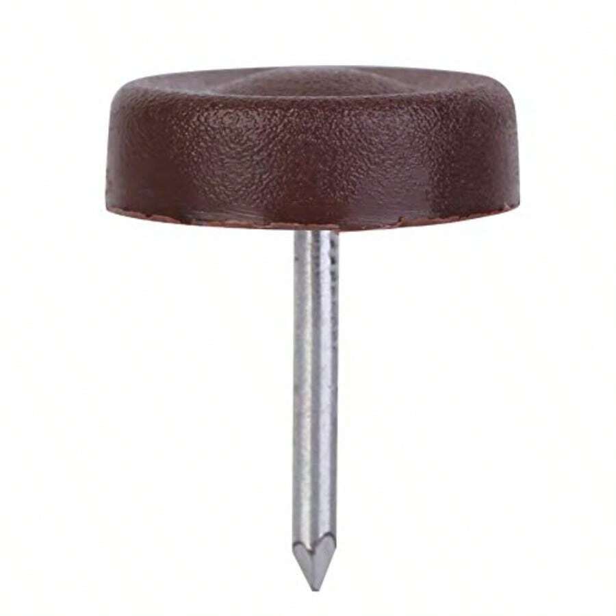 POCREATION Muebles Glides Almohadillas 100 Piezas de Muebles Silla de sofá Mesa Bottom Protector Glides Anti Slip DIY FIier SOLTERS Protectores de Piso 18mm Thickness 5mm - C y f - Ver 1