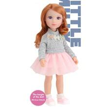 12 Inch Girl Doll, Blue Eyed Fashion Doll, Suitable For Styling Clothes, Shoes And Accessories, Princess For Girls And Children, Christmas Gift For Friends - The Whole Doll - View 4