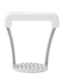 1pc Manual Potato Masher, Potato Crusher, Durable Plastic Manual Mash Tool, Kitchen Vegetable Fruit Crushing Tool, Crusher G Press, Essential Kitchen Tool