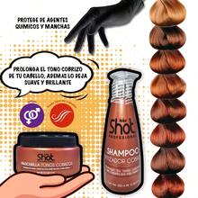 Kolor Shot Kit: Toning Shampoo And Mask For Copper Tones, Prolongs And Intensifies Hair Color - Bronze - View 8