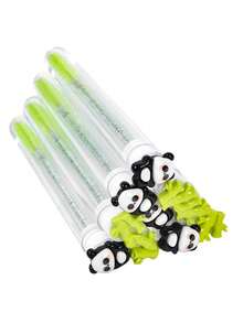 5pcs/10pcs Cute Flower Swirly Eyelash Curler Lash Extension Spiral Brush, Portable Tube Eyelash Brush With Crystal Handle - Multicolor - View 9