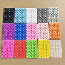8个/20个硅胶吸盘套装，多功能手机平板支架，通用兼容，易取下，可重复使用粘性支架 - 彩色 - 查看 2