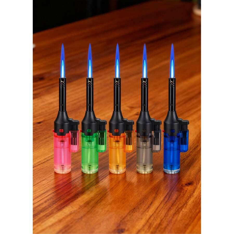 Encendedor soplete antorcha regargable para cocina - aleatorio - Ver 1