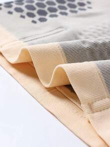 FLARIXA 1pc Women Seamless High Waist Shaping Panty Sports Shapewear Swear Boosting Workout Trainning Abdomen Control Waist Support Briefs Anti-Roll Waistband Slimming Underwear