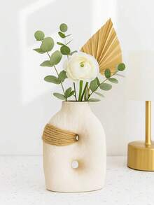 1 pieza Juego de decoración escultórica abstracta moderna, adornos artísticos nórdicos hechos a mano para decoración del hogar, centro de mesa de la sala de estar, exhibición en estantería del dormitorio, decoración de habitación para boda y días festivos - Multicolor - Ver 4