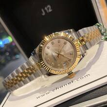 Factory Low Price Wholesale Dropshipping  Oyster Perpetual Datejust 31MM Swiss Quartz Women's Watch Datejust Series Olive Green Watch Wholesale - Diamond Circle Coffee - View 3