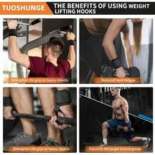 成人引体向上辅助杆带握把引体向上辅助钩，加厚腕部支撑，适用于锻炼和健身