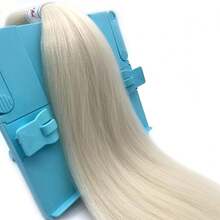 613 Blonde Braiding Hair Pre Stretched With Boho Curls 26 Inch Deep Ocean Wave Crochet Hair Curly Wavy Braiding Hair For Bohemian Boho Braids Synthetic Extensions 4 Packs,613BlondeBohoBraidingHair4Packs - 613金波西米亞風編發4包 - 查看 8