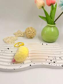 1pc Heart Shaped Bubble Shrimp Shell Keychain, Couples Keyring, Backpack Charm, Holiday Party, Keychain, Back To School Accessory, Car Decor, Ideal As Beautiful Holiday And New Year Gift - Multicolor - View 11