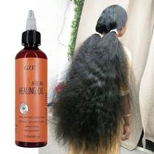 GZE 非洲修复油，适用于干性、受损及天然发质 | 柔顺、强韧、增添亮泽，终极护发灵药 - 棕色 - 查看 7