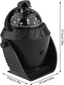 Keenso Brujula para Auto,Bola de Brújula para Embarcaciones Marítimas, Camiones y Automóviles - 1 - Ver 4