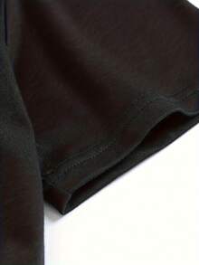 Valentine's Day (139) 1 Pcs Women's Plus Size T-Shirt Funny Oversized Graphic Short Sleeve Tee Novelty 100% Polyester Versatile Shirt Casual Crew Neck Top 220g - 黑色 - 查看 4