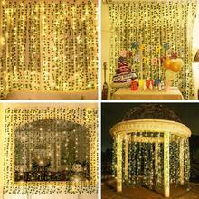1pc 2/5/10m 20/50/100 LED Artificial Ivy Vine Lights String, Plastic Green Leaf Garland, Battery Powered, Suitable For Bedroom, Wedding, Party, Christmas Indoor Decor Lighting (Batteries Not Included) - Warm White - View 5