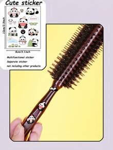 Premium Wooden Handle Hair Brush - Features Anti-Static, Smooth, Volumizing, Suitable For All Hair Types, With Ergonomic And Durable Design - Multicolor - View 9