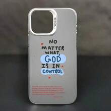 Citas inspiradoras de Cristo Estética Filipenses 4 6-Phone 16 11 15 14 13 12 Pro XR Plus Fundas de Teléfono a Prueba de Golpes en Blanco y Negro Regalos Cristianos para Mujeres - Plateado - Ver 5