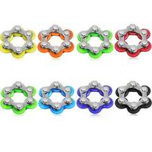 1/2/5/6件装玩具,滚轮链玩具,赠送小礼物,滚轮链和钥匙翻转链减压玩具,自行车链条玩具,缓解压力,非常适合多动症、注意力缺陷障碍、办公室焦虑症患者,成人圣诞礼物、生日派对礼物、礼品袋填充物,款式和颜色随机 - 彩色 - 查看 14