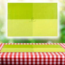 Juego de 10 manteles individuales de PVC para sala de estar o comedor - 1 - Ver 2