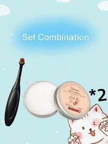 30g Reinigungscreme für Haustiertränenflecken, sanfte Reinigung von Tränenflecken bei Katzen und Hunden, Augenpflegecreme