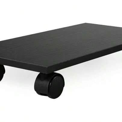 Supporto da pavimento regolabile per PC Tower con ruote frenanti, portatile, robusto e facile da montare, compatibile con vari desktop per ufficio e casa, raffreddamento ottimizzato