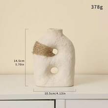 1 pieza Juego de decoración escultórica abstracta moderna, adornos artísticos nórdicos hechos a mano para decoración del hogar, centro de mesa de la sala de estar, exhibición en estantería del dormitorio, decoración de habitación para boda y días festivos - Multicolor - Ver 9