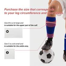 Silicone Non-Slip Soccer Leg Warmers - Non-Slip Leg Sleeves, Non-Slip Leg Warmers, Adjustable Height, Breathable Non-Slip, Unisex, Suitable For Soccer, Running And Various Sports - Multiple Sizes Available - Multicolor - View 9