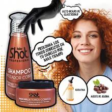 Kolor Shot Kit: Toning Shampoo And Mask For Copper Tones, Prolongs And Intensifies Hair Color - Bronze - View 6
