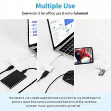 3-In-1 USB-C Micro SD Card Reader Adapter, Compatible With IPad Pro, And More USB-C Devices