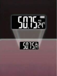 高精度电子秤，浴室秤，高清液晶显示屏显示温度，适用于体重管理，体脂秤，智能秤 - 彩色 - 查看 9