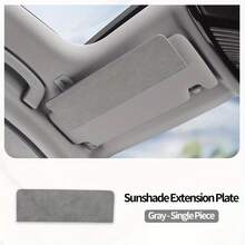 1 pieza Extensión de visera de sol para coche, anti-deslumbramiento, protección UV, ajustable con clip, se adapta a la mayoría de vehículos, accesorio interior de coche - Multicolor - Ver 8