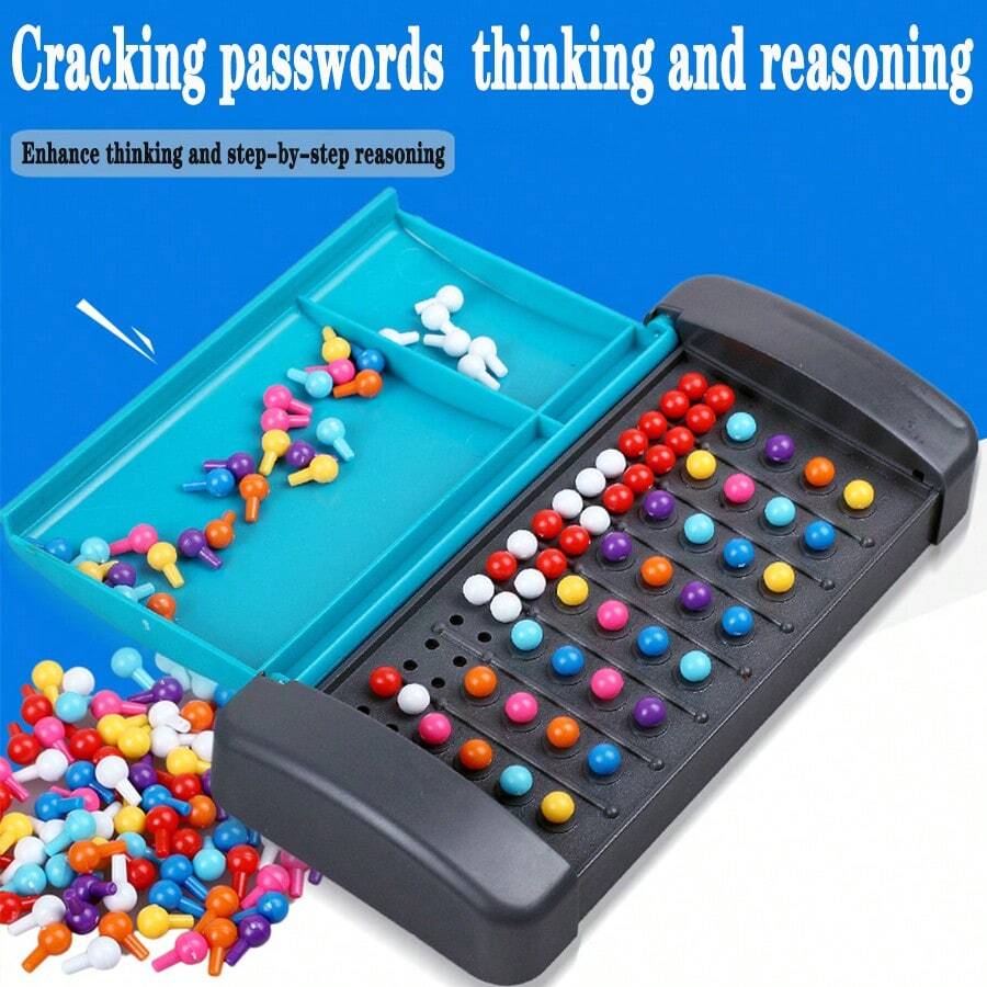 Mini Desktop Games, Logic Thinking Reasoning Games, Password Games, Password Cracking, Magical Youth Calculation Battles, Logic Thinking Reasoning Puzzles, Combat Magic Calculation Toys, Password Cracking Zhuji Reasoning Games - Multicolor - View 1