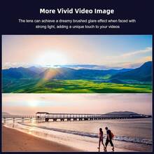 - Lente anamrfica para telfono celular, lente de pelcula anamrfica 1.55X para telfono celular, lente de cine 1.55X con lente de deformacin para telfono para 15/14/13/12/11 - inicial - Ver 9