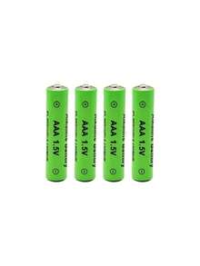 1.5V AA/AAA Rechargeable Batteries, USB Charger - High Capacity, Durable Power Source For Electronic Toys, Remotes, Monitors, Electric Toothbrushes, String Lights, Christmas Decorations, Outdoor Decor (These Batteries Are Only Compatible With This Charger)