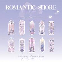 10pcs/Set PVC Bookmarks Reading Markers,School Supplies,Back To School - 彩色 - 查看 10