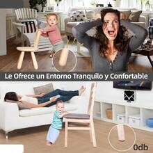Almohadillas para Muebles 100 Pcs Protectores para Patas de Sillas Autoadhesivas Antideslizantes de Fieltro para Muebles Sin Ruido y Cortable para Tabla Sofá Proteger Los Pisos de Arañazos Marrón - Marrn - Ver 2