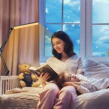 1Pc Dimmable LED Desk Lamp With Swing Arm And Clip - USB Power Supply, Eye Protection, With 3 Light Colors And Adjustable Color Temperature, Suitable For Office, Dormitory, Studio, Reading And Painting, Beauty, Nail Art, Eyelash Implantation, Hand Carving And Other Close Work. - 1 pcs - 查看 9