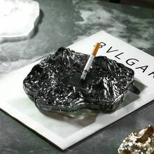 1pc Creative Minimalist Nordic Style Luxury Ash Tray, Home/Office Decor, High-End Snowy Mountain Ornament, Gift - Multicolor - View 8