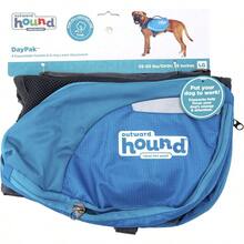 PZW Outward Hound DayPak Blue Dog - Mochila Para Silla De Montar Grande7402 - L - 查看 3